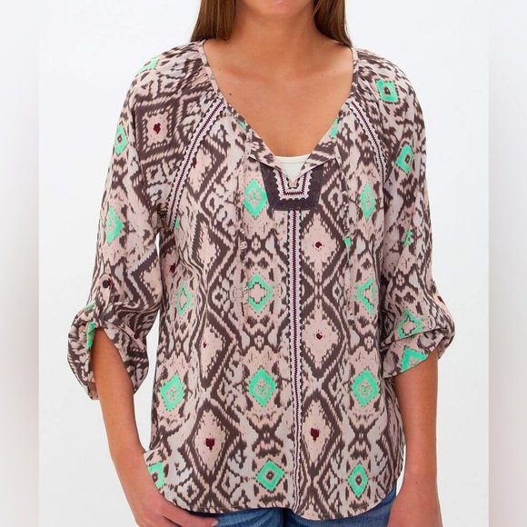 BKE BOUTIQUE BOHO STYLE BLOUSE - Picture 1 of 5